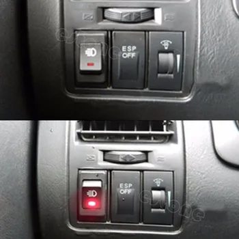 Araba Styling 12 V 35A Evrensel Araba Sis ışık devre anahtarı Kırmızı LED Dash Dashboard 4 Pins