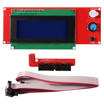 1 Adet LCD Ekran 3D Yazıcı Reprap Akıllı Kontrolör Reprap Rampaları 1.4 2004 LCD Kontrol