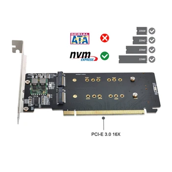 CY CY Chenyang 4X NVME M. 2 AHCI PCIE Express 3.0 Gen3 X16 Raıd Kartı VROC Raıd0 Hiper Adaptörü