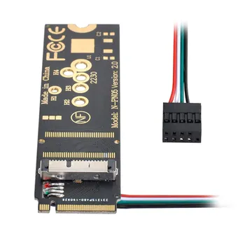 Xıwaı BCM94360CD BCM94360CS BCM943602CS BCM94360CS2 6 Pin + 12 Pin WiFi Kablosuz Kart M. 2 NGFF Anahtar M NVME SSD Adaptörü