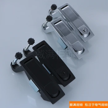 5 ADET Weı MS606-1-2 tam siyah / beyaz düzlem elektrikli dolap kilidi kolu kilit yayı makineleri kilit nokta