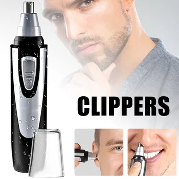 Elektrikli burun saç düzeltici 2 in 1 takım profesyonel erkek sakal saç çıkarıcı ağrısız tıraş Clipper kuru ve ıslak çift kullanımlı PR satış