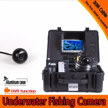 7 İnç 650TVL Su Altında 30 M DVR Fonksiyonu Balıkçılık Kamera AV Endoskop