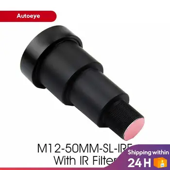 HD 1.3 MP 50mm Starlight Eylem Kamera Lens Spor Kamera Lens ile IR Filtre M12 Dağı Gopro Hero için F1.2 SJCAM XİAOMİ Yİ, vb