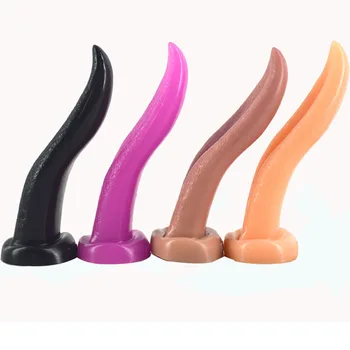 KABA BEAST Silikon Dil Yapay Penis Erotik Seks Oyuncakları Kadınlar için Seks Makinesi Eki Erkek Mastürbasyon Oyuncaklar Yetişkin 18 Seks