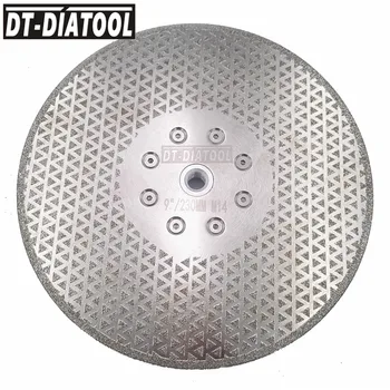 DT-DIATOOL 1 adet Dia 230mm/9 inç Çok Puprose Elmas Testere Bıçağı Kesme Diski Granit mermer fayans Taşlama M14 Flanş