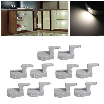Kast Licht Scharnier Lichten Garderobe Sensor Touch Night Keuken Lamp Onder Innerlijke Kast Verlichting