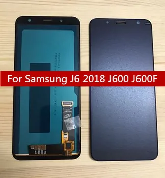 TFT Samsung Galaxy J6 2018 J600G / DS LCD dokunmatik ekran Digitizer Ekran Meclisi Samsung J600F / DS J600 LCD