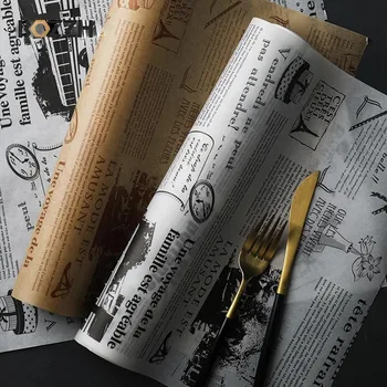 BOZZH parşömen kağıdı Pişirme Aracı Gıda Sınıfı Yağlı Kağıt Ekmek Sandviç Burger Kızartması Sarmalayıcılar Çerez Oilpaper 8 Metre