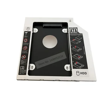 Alüminyum 2nd Sabit Disk HDD SSD Muhafaza Optik bay Caddy Çerçeve Braketi SATA Acer Aspire ES1-571 ES1-572 ES1-711 Serisi