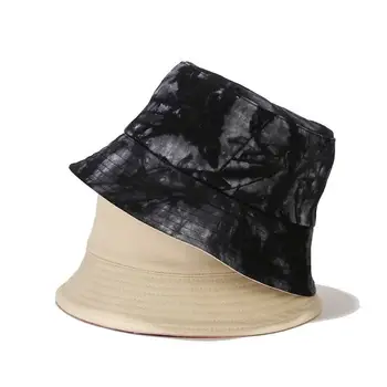 LDSLYJR Baskı Pamuk Kova Şapka Balıkçı Şapka Açık Seyahat Şapka güneşlikli kep Şapka Erkekler ve Kadınlar için 145