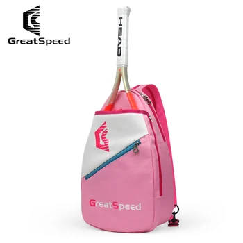 GreetSpeed Badminton Tenis Sırt Çantası ile Sneakers Bölmesi Çok Fonksiyonlu omuz çantaları Çocuk Çocuk Spor Raket Çantası