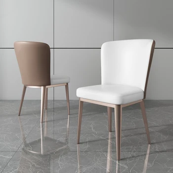 Tasarımcı Beyaz Sandalyeler Zemin Koruyucu Koltuk Kapakları Taşınabilir Koruma Sandalyeler Moda Yumuşak Meubles De Salon Ev Essentials