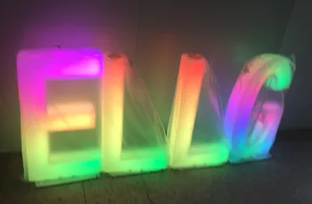 Büyük LED Işıklı Aşk Özelleştirmek Mektup Lambası Düğün Töreni Parti Arka Planında Dekor Duvar açıkhava reklamcılığı mektup ışığı