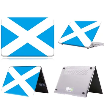 İskoçya Bayrağı Desen kaymaz Laptop Çantası MateBook 13/13 AMD Ryzen / 14 / D14 / D15 / X 2020 / X Pro / Pro 16.1 / Onur MagicBook 14/15
