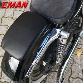Evrensel Yastık Motosiklet Arka Yolcu Yumuşak Pillion koltuk pedi Vantuz Dyna / Sportster / Softail Touring