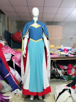 Prenses Allura Elbise Kostüm Cadılar Bayramı Karnaval Cosplay Kostüm Kadınlar İçin V02