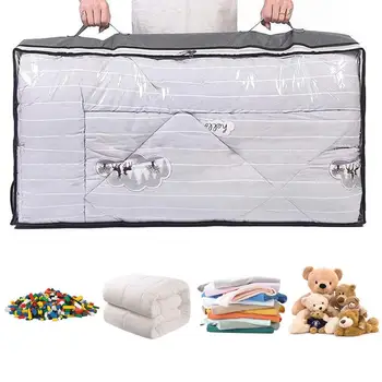 Yatağın altında eşya kutuları Büyük Kapasiteli Yatağın Altında giysi saklama kutuları Organizasyon Ve Depolama Yatak Odası Katlanabilir Saklama Torbaları