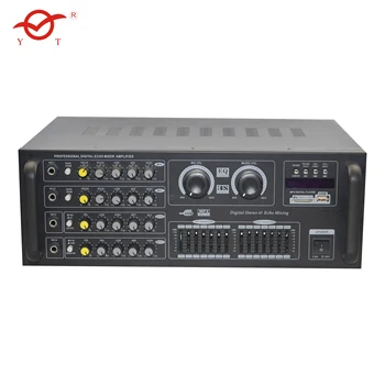 YENİ model karaoke mikser amplifikatör profesyonel güç amplifikatörü ekolayzır ile YT-G908