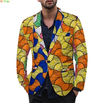 İlkbahar / Sonbahar Yeni Uzun kollu Baskılı Takım Elbise Ceket erkek Moda Rahat Ceket Çok renkli Seçimi Erkekler Blazers