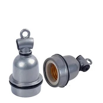 E27 Duy Termal yalıtımlı seramik Lamba Tutucu Porselen Su Geçirmez Termostabilite Piggery Sıcak Tutmak Lamba Tabanı 20 adet