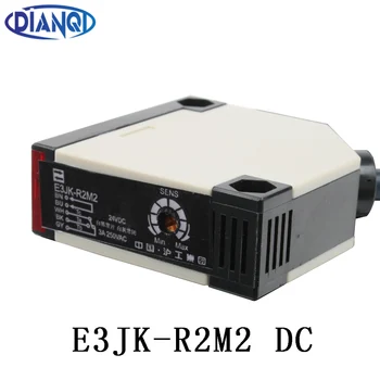 Fotoelektrik anahtarı E3JK-R2M2 24 V DC geribildirim yansıma kızılötesi sensör anahtarı dönüştürücü
