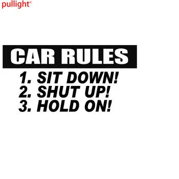Araba Kuralları Grafik Kalıp Kesim çıkartma Araba Kamyon Tekne Pencere Dizüstü