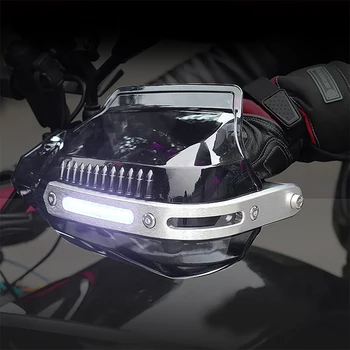 Motosiklet Handguards LED ışıkları el koruyucu Aksesuarları Suzuki Bandit 1250 İçin Skywave 400 Katana 600 Bandit 1200 Bandit 400