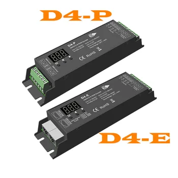 DMX Dekoder 12 V 24 V 36 V DC 8A 1152 W 4 Kanal Sabit Voltaj CV DMX512 RDM Dekoder 4CH RGBW LED şerit ışık D4-E D4-P
